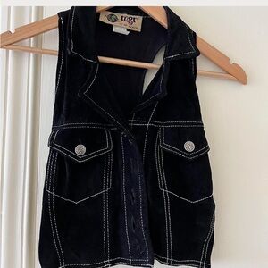 Suede Vest